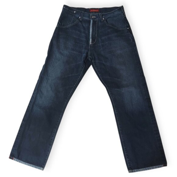 Ben Sherman 1963 Blue Denim Straight Jeans Italy Selvedge Red Line Men's  34x32 - Picture 1 of 11